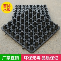Storage and drainage board Roof green drainage board Roof garden concave and convex plastic root blocking waterproof drainage board Water filter board
