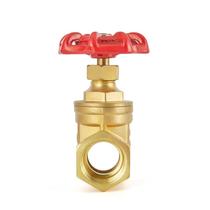Brass gate valve All copper tap water copper valve switch 6 table front DN15 20 25 32 40 50 4 minutes 50