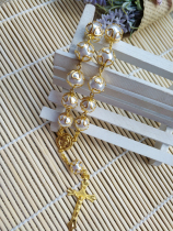  Jesus Christ ornaments Religious Rosary beads 59 Exorcism Rosary beads Cross Virgin Wishing Bracelet