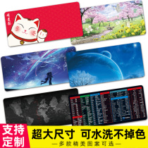 Super rat standard pad Office shortcut key table pad customized custom home female student writing computer game keyboard pad