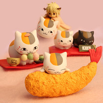 Xia Mu friends account hand-held Cat teacher hand-run mother three three dolls cat teacher ornaments doll model