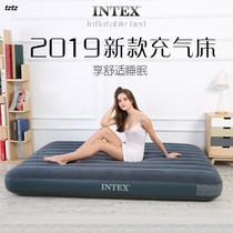 Inflatable mattress floor summer lazy bedroom home outdoor travel folding double portable sleeping single