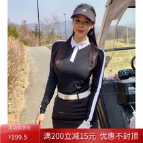 21 new golf clothing womens uniform spring and summer breathable quick-drying Jersey slim top womens long sleeve T-shirt