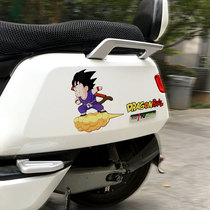 Electric Motorcycle Monkey King Sticker Boss Cloud Electric Vehicle Personality Body Decoration Little Turtle King Mavericks Car Sticker