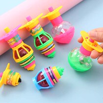 Gyro toy children creative boy girl spin launch electric flash small gyro outdoor glowing gyro