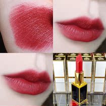 (520 Active)TF Lipstick Black Tube 38 Matte Cold Dimmed Red Lipstick 69 80 88 Gift Box