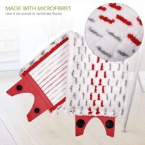 Adapted to German Vileda Micro-Up UltraMax Double Button Mop Head Spray Plate to Replace Thickened Mop Cloth