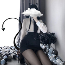 Sexy sex butt skirt Secretary dress Nightclub uniform Temptation tease anchor Professional nightclub stewardess passion suit