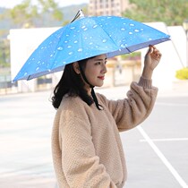 Douli Umbrella Rain Fighting Bucket Hats and Umbrella Large Thick Rain Super Light Small Hat