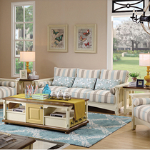 Jutian sofa F06 home living room small apartment log frame durable and simple generous fabric sofa