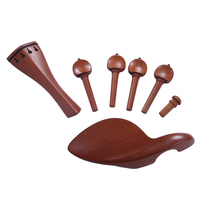 Violin string board Gill drag shaft tail cord tail rope positive and negative screws (full set) accessories
