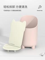 Bottle brush rack drying rack baby brush large storage box drain portable storage tableware baby brush