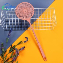 Fly swatter with long handle silicone thickening home mosquito control fly fly fly fly swatter artifact manual large Pat plastic