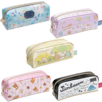  Easy bear corner biological pen bag female ins Japanese simple large capacity stationery box pencil box Primary school student cute