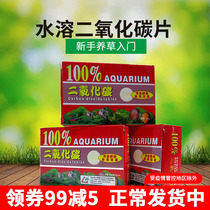 Carbon dioxide sheet straw cylinder co2 equipment fish tank water grass cylinder water race supplies co2 generator effervescent tablets slow release tablets