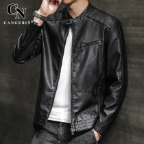 The real fur coat men locomotive jacket 2022 new winter plus thickening Haining advanced sheep skin coat