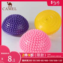 Camel yoga semicircular durian ball Childrens home massage mats Kindergarten toy equipment fitness yoga ball