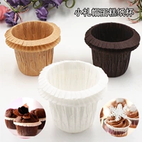 Высокая маленькая стакана бумажная чашка масла -надежная чашка для мафена, сопротивляющаяся высокопроизводительной чашке, можно использовать с одним только 30