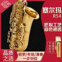 French Selma selmer 54 e-flat alto saxophone b-flat alto beginner exam performance