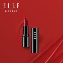 ELLE cool and intoxicating lipstick Lipstick new color fan you pack 1 4g moisturizing easy to color moisturizing Ruby Red