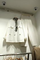 South Korea East Gate straight hair LE JIU ladies fashion simple trousers