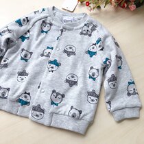 Bala Baby Boy Bao 73cm Spring Autumn Pure Cotton Double Coat Cardiovert 73 Yard 576185