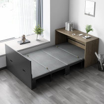 Invisible folding bed Corner desk One-piece multi-functional small apartment Home space-saving telescopic office lunch break bed