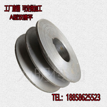 Triangle pulley cast iron belt reel a double groove 2A diameter 60-250mm (flat) factory direct sales