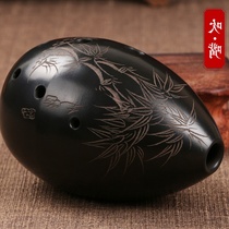 (Tmall music) Xun Ethnic musical instrument Popular portable strange Popular musical instrument Black pottery Xun Small strange