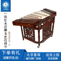 Xinghai Yangqin 8623F - A grade redwood relief dragon 402 Yangqin log professional exam playing the violin