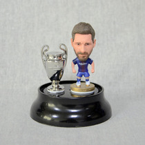 Football star Leo Messi hand-made model Argentina National Team Messi doll ornaments for boys fans gifts