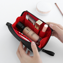 Portable cosmetic bag small portable lipstick storage bag simple waterproof large capacity Korean small lady wash bag