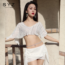 Shen Yan bamboo belly dance suit womens performance clothing hot diamond skirt dance clothing strap new practice clothing performance clothing