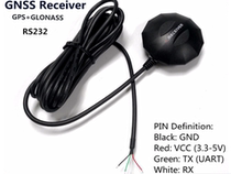 Waterproof 5V RS232 DIY water conservancy measurement Industrial control Beidou GPS high-precision data acquisition module