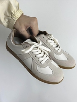 Li Ning OK Original Retro Classic German Training Shoes Mens Canvas Shoes Japanese Forrest Gump Shoes Casual Couple Sports Board Shoes Women