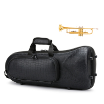 Small instrument box hard box copper tube small bag crocodile black light copper tube small instrument bag thick bag