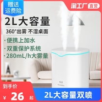 Humidifier Home Mute Bedroom Small Pregnant Woman Baby Office Desktop Indoor Air Big Spray New