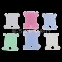 Plastic winding board translucent matte 20-piece cross-stitch winding board