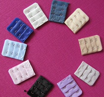 Extension buckle extension strap two row three buckle extension buckle underwear extension buckle buckle three row width 3 8cm 5