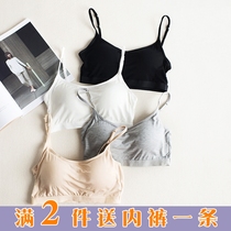  Pregnant womens sling bandeau chest-wrapped modal underwear Pregnancy cotton bra loose inner bottoming small vest