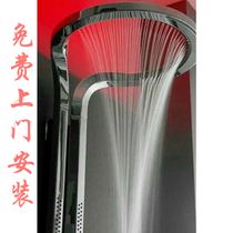 German bathroom shower shower set household pressurized wall rotating surface clothes rain screen bathroom bath artifact