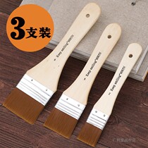 Gouache painting Oil painting Acrylic paint Brush Brush brush row brush plate brush Art wool watercolor hand-painted set