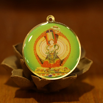 Big white umbrella cover Buddha mother statue badge Buddha statue pendant Taiwan made necklace pendant pendant