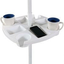 Outdoor beach umbrella tube cup parasolar plastic tray cup recycled parasol accessories