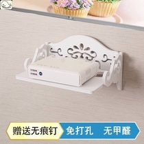 Shelf Home projector Projector bracket Wall-mounted punch-free pylons Creative wall set-top box TV cabinet cat