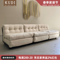 Medieval Leisure Sofa Chair Designer Personality Creative Tiger Chair Nordic Cloth Art Lamp Core Suede Balcony Single Chair
