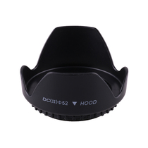 52mm lens hood Luocou Lotus sunshade Universal screw hood SLR camera accessories