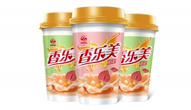 Whole box 30 cups of fragrant lemmy milk tea 80g coconut fruit instant multi-taste flush with milk tea