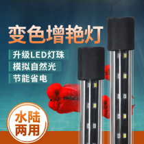 Fish tank lamp LED lamp lighting Aquarium diving lamp water straw lamp waterproof dragon fish lamp to increase colorful fish small