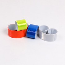 Mountain bike dead fly road bike drawstring reflective strap leggings leggings leg fluorescent strip protection